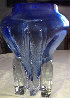 Glass Vase Unique Glass Sculpture 1982 10 in Sculpture by Brent Kee Young - 0