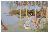Wistful Wisteria Limited Edition Print by Caroline Young - 0 Wistful Wisteria Limited Edition Print by Caroline Young - 0