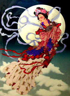 Legend of the Autumn Moon 1991 Limited Edition Print - Caroline Young