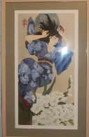 Gladiolas and Fan Dancer, Set of 2 Limited Edition Print by Caroline Young - 3 Gladiolas and Fan Dancer, Set of 2 Limited Edition Print by Caroline Young - 3