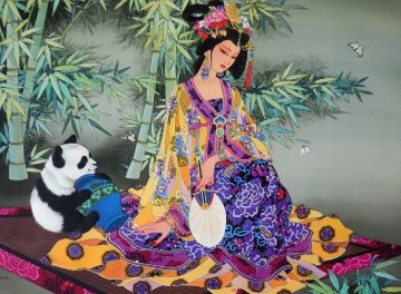 Secrets of the Bamboo Forest 2000 Limited Edition Print - Caroline Young