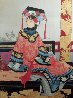 Manchurian Empress 1989 51x41 Original Painting by Caroline Young - 0