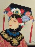 Manchurian Empress 1989 51x41 Original Painting by Caroline Young - 1