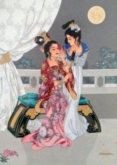 Sisters of the Red Chamber 1996 Limited Edition Print - Caroline Young Sisters of the Red Chamber 1996 Limited Edition Print - Caroline Young