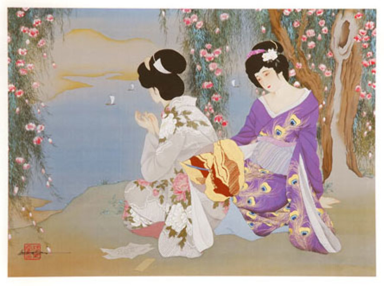 Lovers Farewell Limited Edition Print by Caroline Young Lovers Farewell Limited Edition Print by Caroline Young