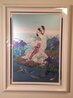 Beauty of the Ages 1992 - Huge Framed Mixed Media Limited Edition Print by Caroline Young - 1