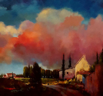 Lamency 40x40 Original Painting - Donna Young Lamency 40x40 Original Painting - Donna Young