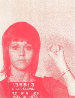 Jane Fonda (From Pig Portraits) 2004 37x29 Limited Edition Print - Russell Young Jane Fonda (From Pig Portraits) 2004 37x29 Limited Edition Print - Russell Young
