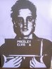 Elvis Army Mugshot 2006 64x22 - Huge Original Painting by Russell Young - 4