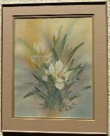 Untitled Bouquet 1986 25x20 Original Painting by Yamin Young - 1 Untitled Bouquet 1986 25x20 Original Painting by Yamin Young - 1