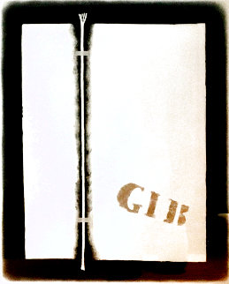 One #1 in Gray 1977 Limited Edition Print - Adja Yunkers One #1 in Gray 1977 Limited Edition Print - Adja Yunkers
