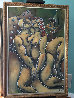 Soft Kissing 2000 82x44 Huge - Mural Size Original Painting by  Yuroz - 2