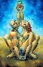 Lovers Reach 2004 Huge Limited Edition Print by  Yuroz - 0