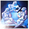 Light Blue Couch EE 1990 Limited Edition Print by  Yuroz - 1