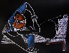Awakening Line Watercolor 1989 20x26 Watercolor by Yuroz - 0 Awakening Line Watercolor 1989 20x26 Watercolor by Yuroz - 0