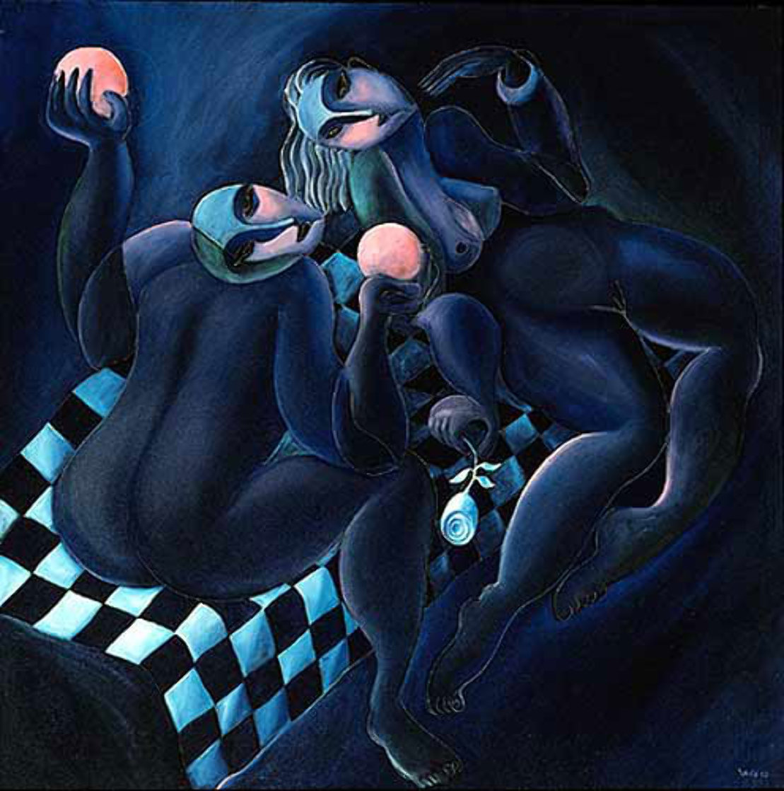 Choice of Love 1989 Limited Edition Print by Yuroz Choice of Love 1989 Limited Edition Print by Yuroz