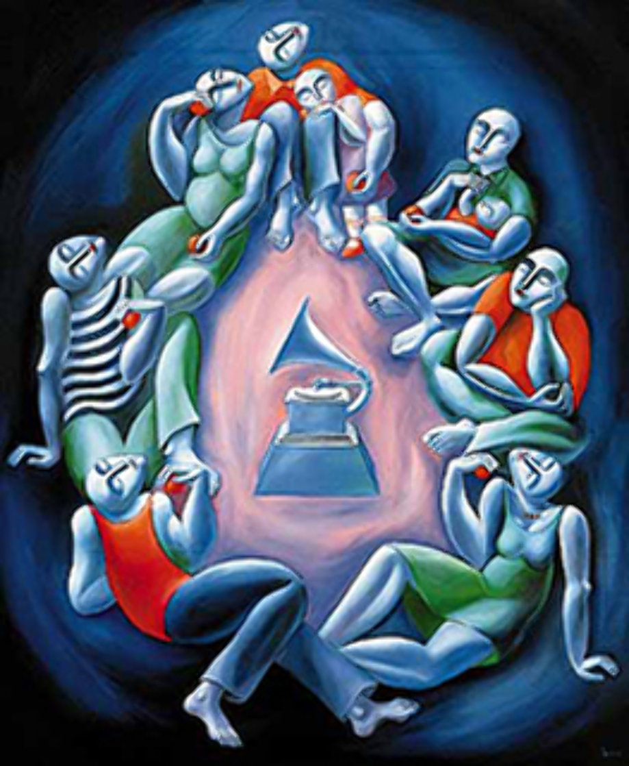 Magic of Sound 1993 Super Huge Limited Edition Print by Yuroz Magic of Sound 1993 Super Huge Limited Edition Print by Yuroz