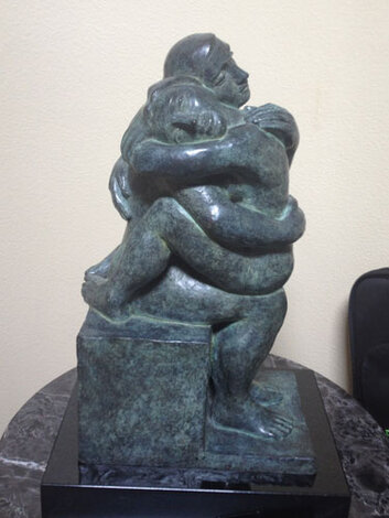 Tranquility Bronze Sculpture 2006 - 24 in Sculpture -  Yuroz