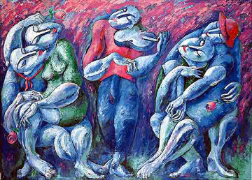 Spring 1988 56x40 Super Huge Limited Edition Print - Yuroz Spring 1988 56x40 Super Huge Limited Edition Print - Yuroz
