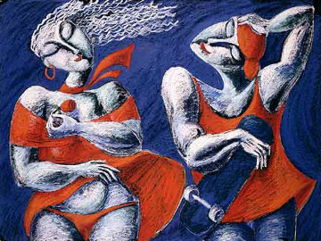 Wind 1988 Limited Edition Print - Yuroz Wind 1988 Limited Edition Print - Yuroz