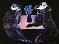 Table of Negotiations AP 1989 Super Huge Limited Edition Print by Yuroz - 0 Table of Negotiations AP 1989 Super Huge Limited Edition Print by Yuroz - 0