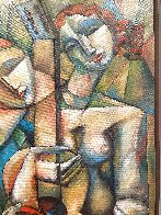 Wrapped in Inspiration 2002 45x55 Huge Original Painting by Yuroz - 3 Wrapped in Inspiration 2002 45x55 Huge Original Painting by Yuroz - 3