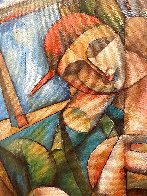 Wrapped in Inspiration 2002 45x55 Huge Original Painting by Yuroz - 4 Wrapped in Inspiration 2002 45x55 Huge Original Painting by Yuroz - 4