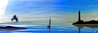 Evening Drift - 3 Panel  Triptych 2022 16x48 - Huge Painting Original Painting by Nicholas Yust - 0