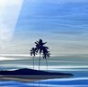 Evening Drift - 3 Panel  Triptych 2022 16x48 - Huge Painting Original Painting by Nicholas Yust - 3