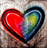 Heart 2022 18x18 Original Painting by Nicholas Yust - 0