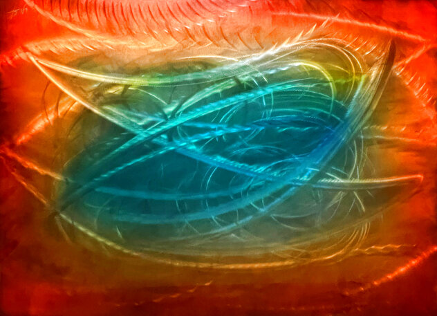 Evening Drift Triptych Unique 2022 Pigment on Aluminum by Nicholas Yust ...