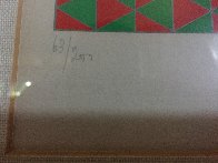 Dali in Red And Green 1977 Limited Edition Print by Yvaral - 4 Dali in Red And Green 1977 Limited Edition Print by Yvaral - 4