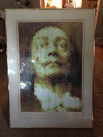 Dali in Red And Green 1977 Limited Edition Print by Yvaral - 1 Dali in Red And Green 1977 Limited Edition Print by Yvaral - 1