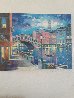 Rialto Bridge Embellished - Venice, Italy Limited Edition Print by John Zaccheo - 2