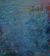 100 Views of Gull Rock 1995 41x52 Super Huge Original Painting by Tino Zago - 7 100 Views of Gull Rock 1995 41x52 Super Huge Original Painting by Tino Zago - 7