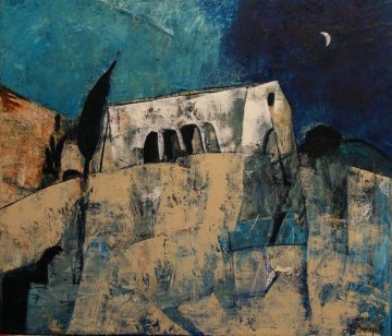 Toscana 2012 23x20 Original Painting - Alexander Zakharov Toscana 2012 23x20 Original Painting - Alexander Zakharov