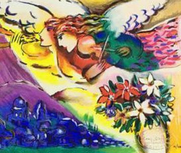 Blue Purple Sky 1990 HS Limited Edition Print - Zamy Steynovitz Blue Purple Sky 1990 HS Limited Edition Print - Zamy Steynovitz