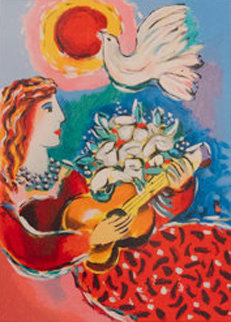 Beauty And Dove 2003 Limited Edition Print - Zamy Steynovitz Beauty And Dove 2003 Limited Edition Print - Zamy Steynovitz