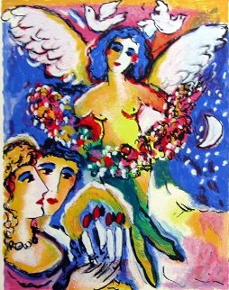 Angel of Love AP 1990 Limited Edition Print - Zamy Steynovitz Angel of Love AP 1990 Limited Edition Print - Zamy Steynovitz