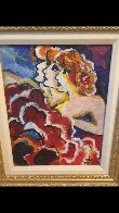Can Can 20x17 Original Painting by Zamy Steynovitz - 2 Can Can 20x17 Original Painting by Zamy Steynovitz - 2