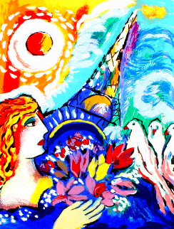 To Paris AP Limited Edition Print - Zamy Steynovitz To Paris AP Limited Edition Print - Zamy Steynovitz