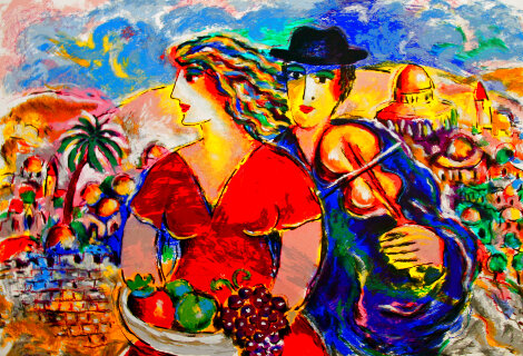 Wedding in Jerusalem AP - HS - Israel Limited Edition Print - Zamy Steynovitz