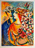 Spring Bouquet AP Embellished HS Limited Edition Print by Zamy Steynovitz - 1