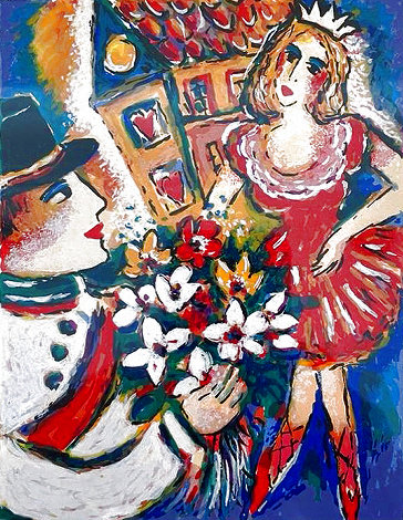 Flowers For Dancer HS Limited Edition Print - Zamy Steynovitz