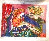 Pianist in Bloom 1998 Embellished - HS Limited Edition Print by Zamy Steynovitz - 1