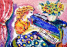 Pianist in Bloom 1998 Embellished - HS Limited Edition Print by Zamy Steynovitz - 0