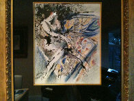 Untitled Painting 32x29 HS Original Painting by Zamy Steynovitz - 1 Untitled Painting 32x29 HS Original Painting by Zamy Steynovitz - 1
