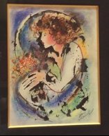 Untitled Painting 39x28 HS Works on Paper (not prints) by Zamy Steynovitz - 1 Untitled Painting 39x28 HS Works on Paper (not prints) by Zamy Steynovitz - 1