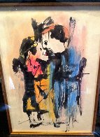 Untitled Watercolor 1985 21x25 Watercolor by Zamy Steynovitz - 1 Untitled Watercolor 1985 21x25 Watercolor by Zamy Steynovitz - 1