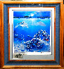 Untitled Maui Seascape 1992 - Huge - Hawaii Limited Edition Print by Dale Zarrella - 1